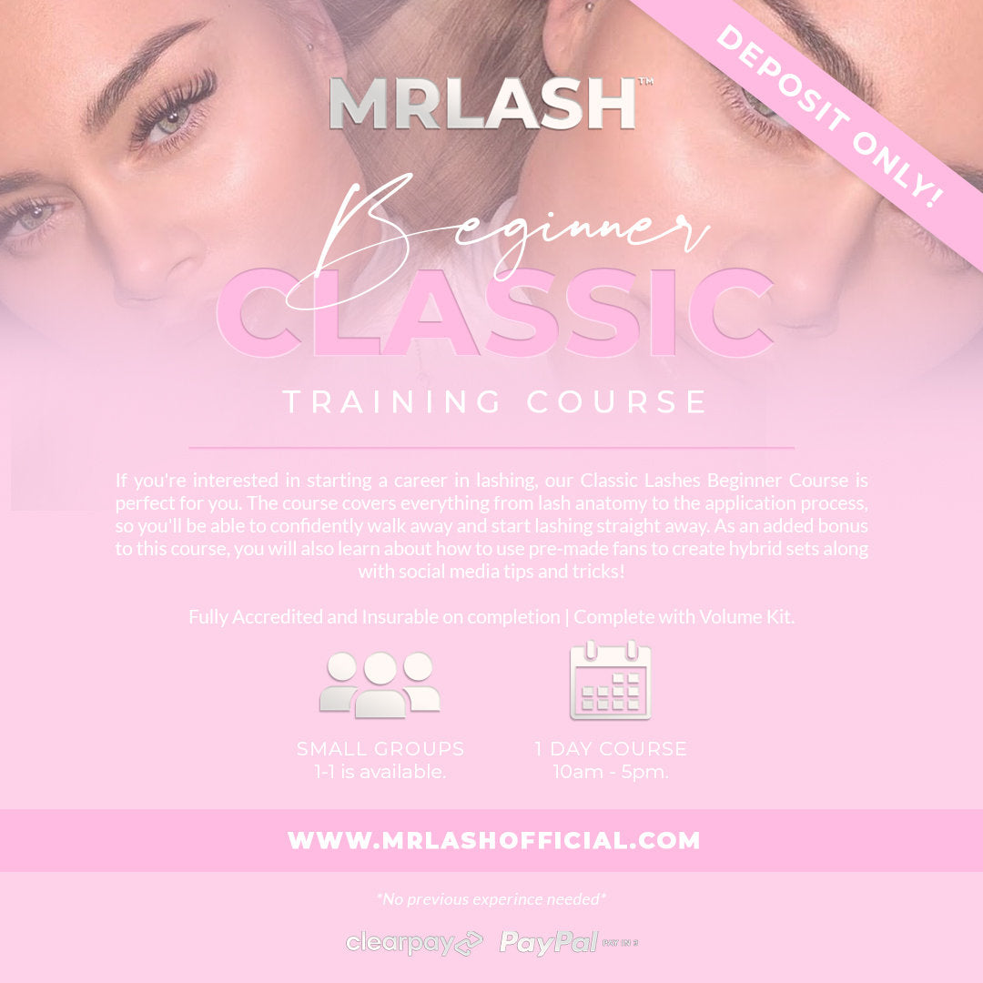 Mr Lash Classic Course - DEPOSIT