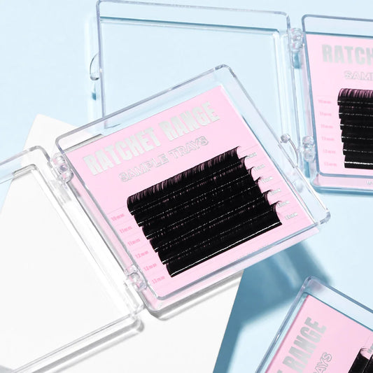 Volume lashes sample trays