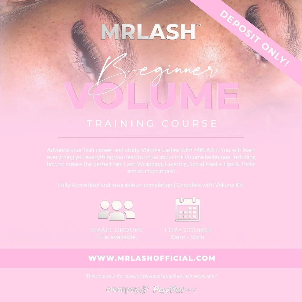 Mr Lash Volume Beginner Course