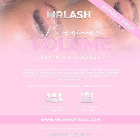 Mr Lash Volume Beginner Course